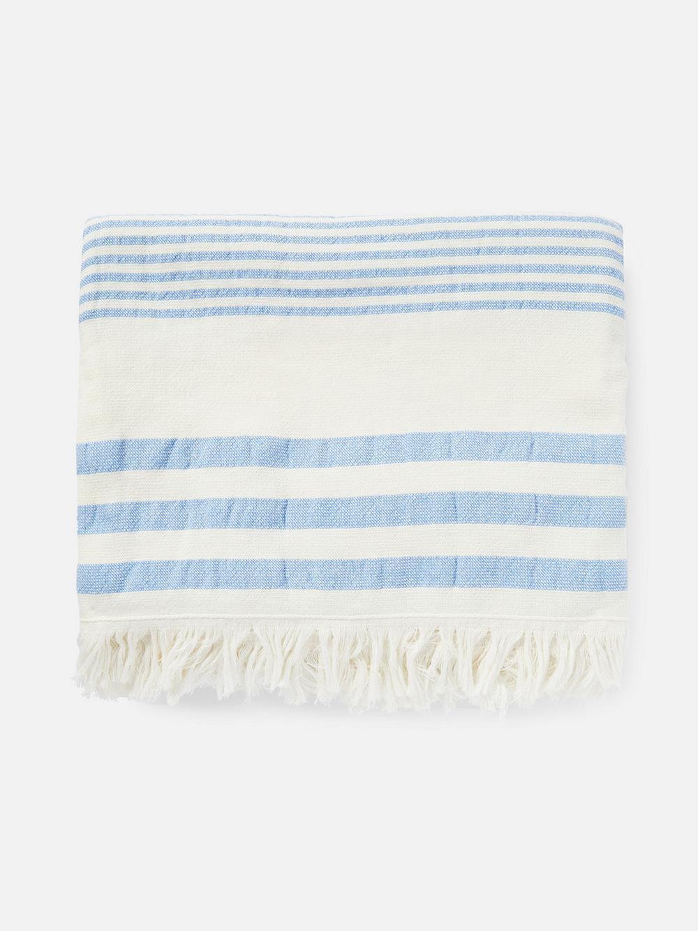 Blue stripe towel