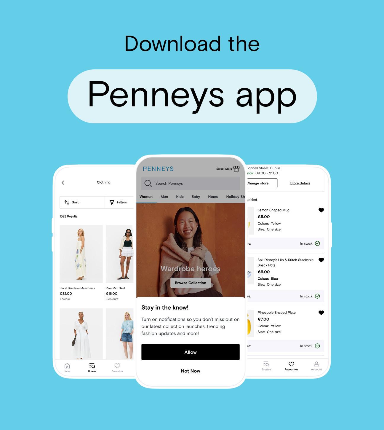 Penneys Launches New Customer App in Ireland