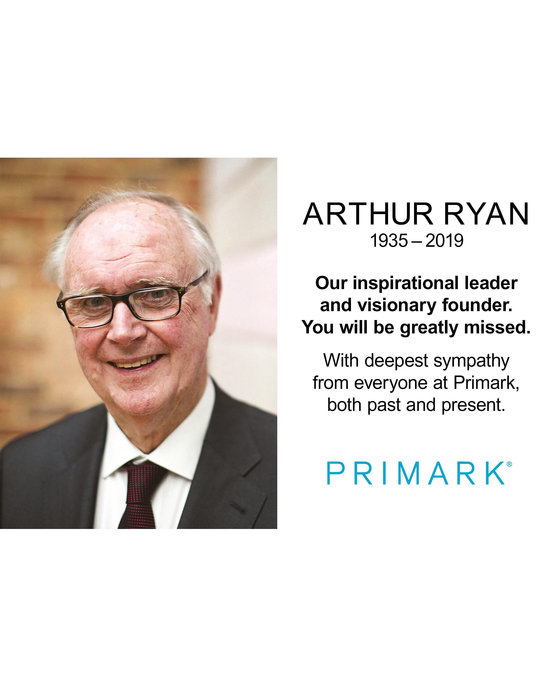 Arthur Ryan Primark