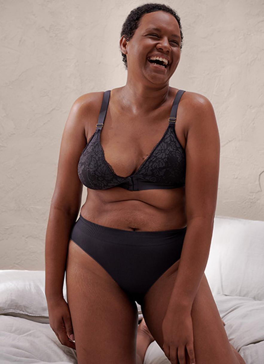 Breast Cancer Awareness - Black Lace Bra