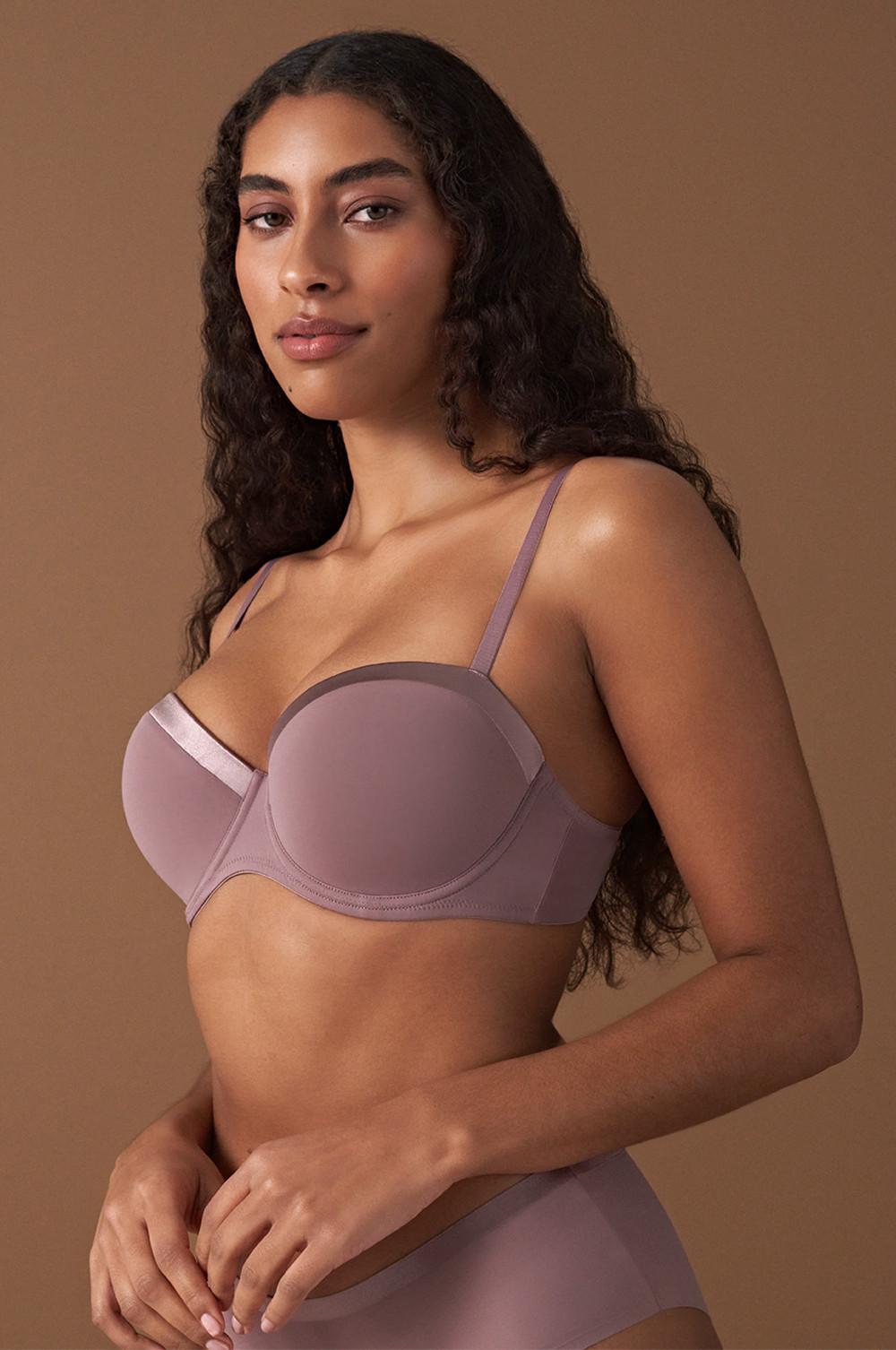 Full Cover Round Stitch Non-Padded Cotton Bra (Thick Hooks Models) (B, 34)  Cream : : Clothing & Accessories