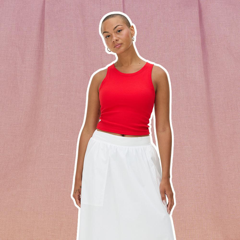 Top con reggiseno incorporato