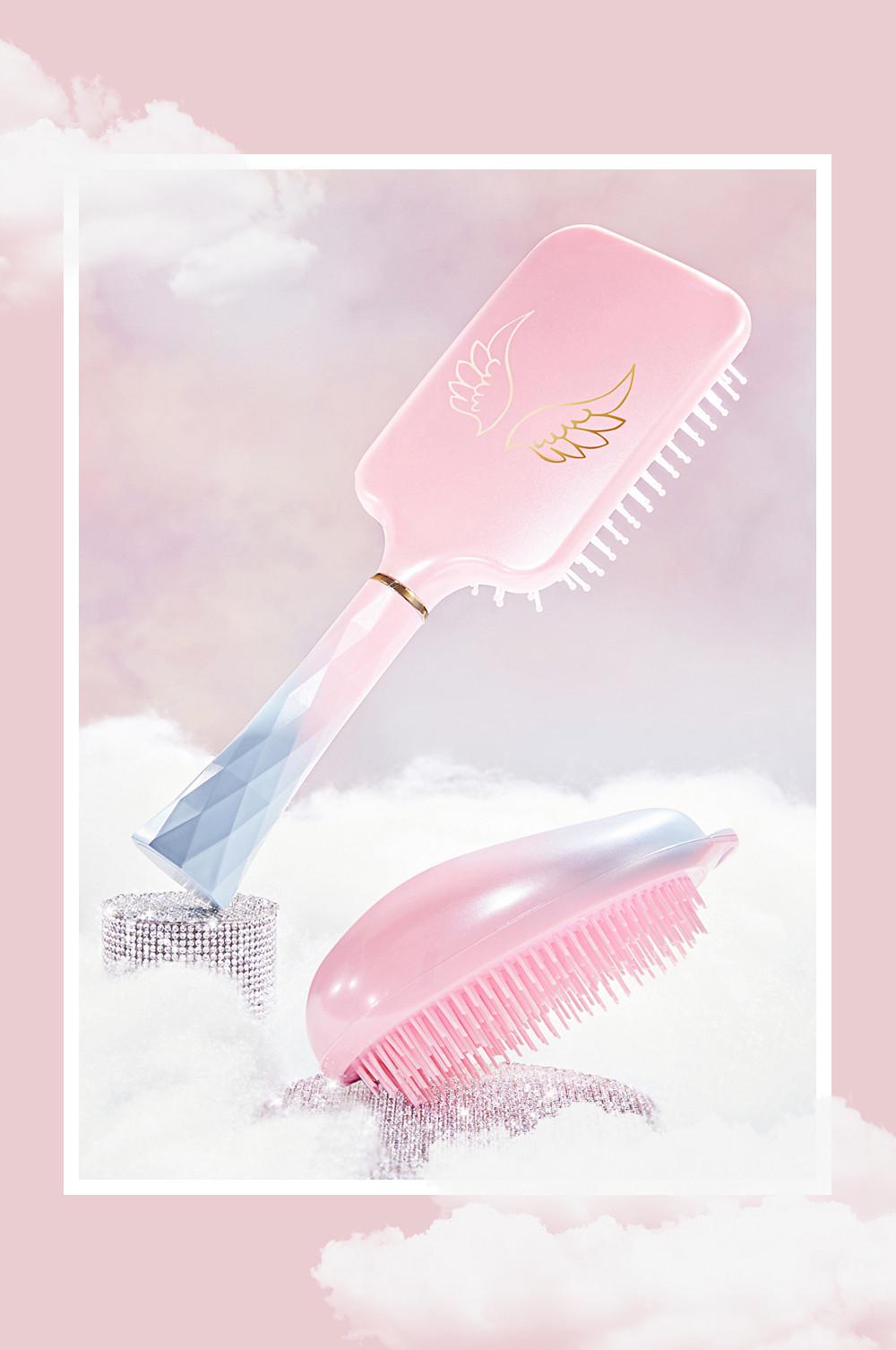 Kit avec brosse à cheveux