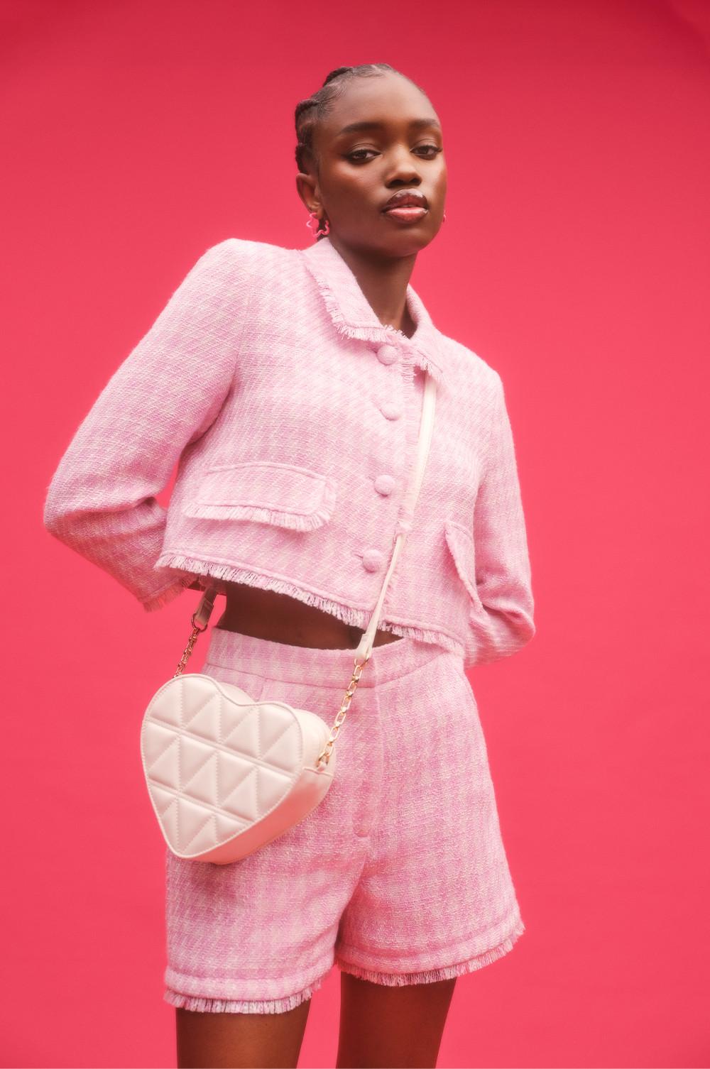 Primark Womens Pink Polyester Cropped Tank Size 10 Round Neck Pullover –  Preworn Ltd