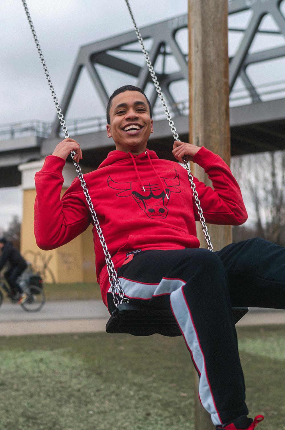 Red store joggers primark