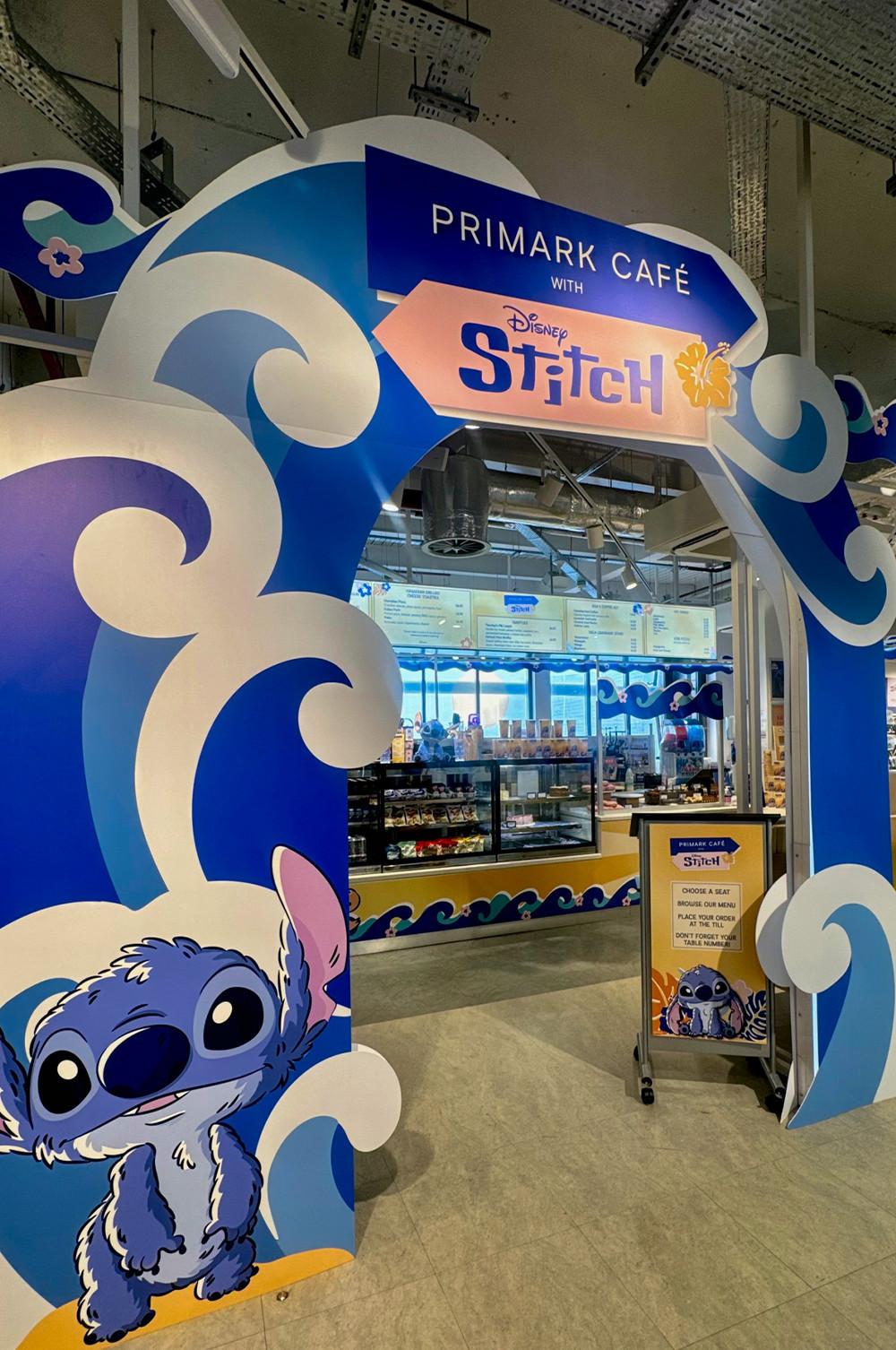 Entrance of one of the Stitch Café