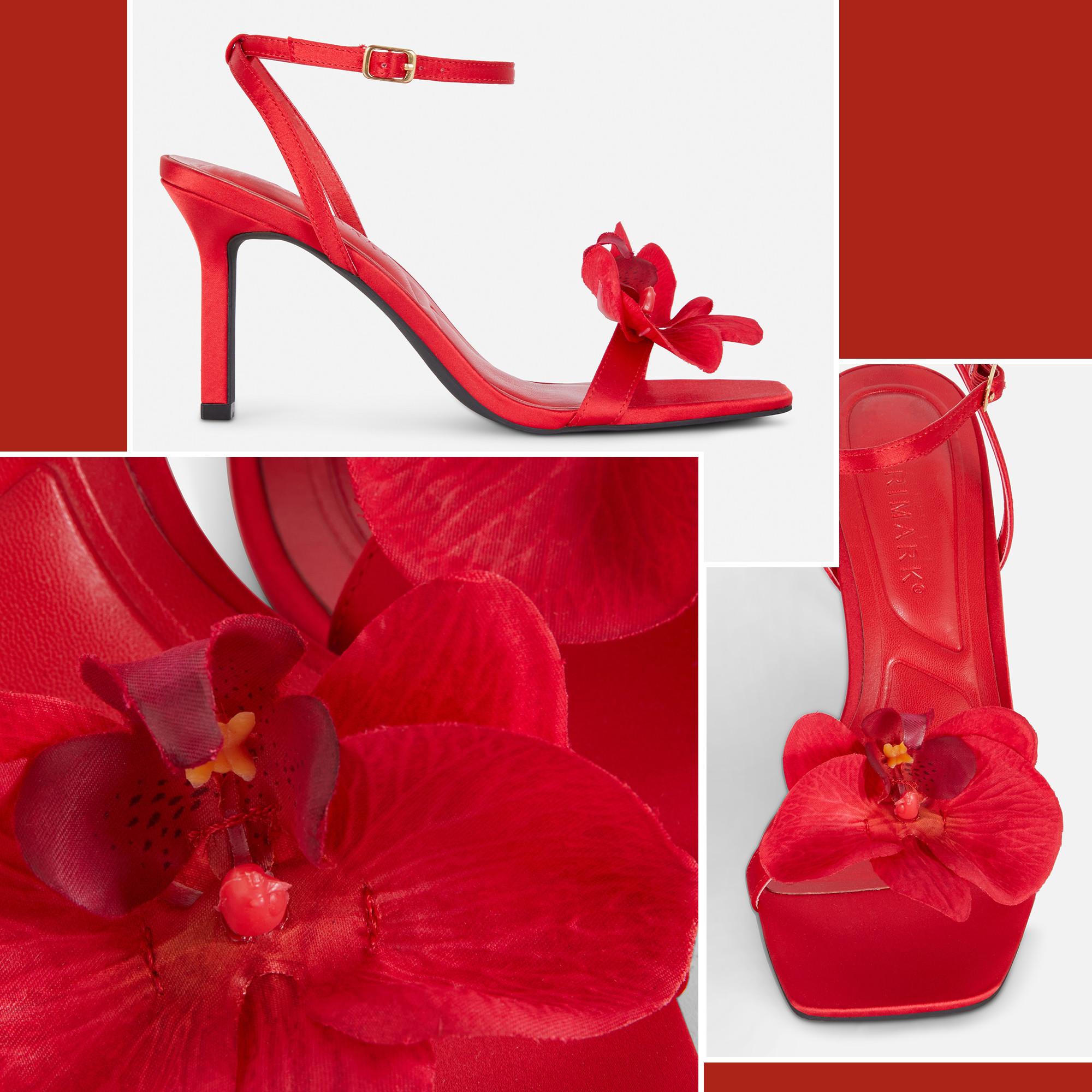 Total angesagt: florale Schuhe