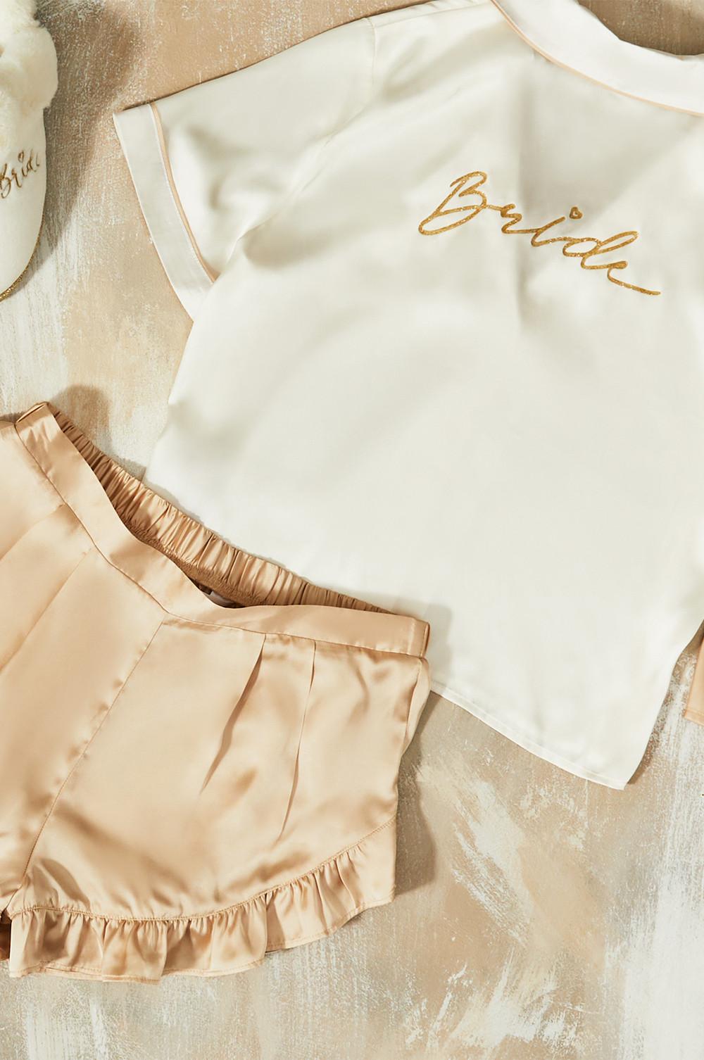 Bridal pyjamas