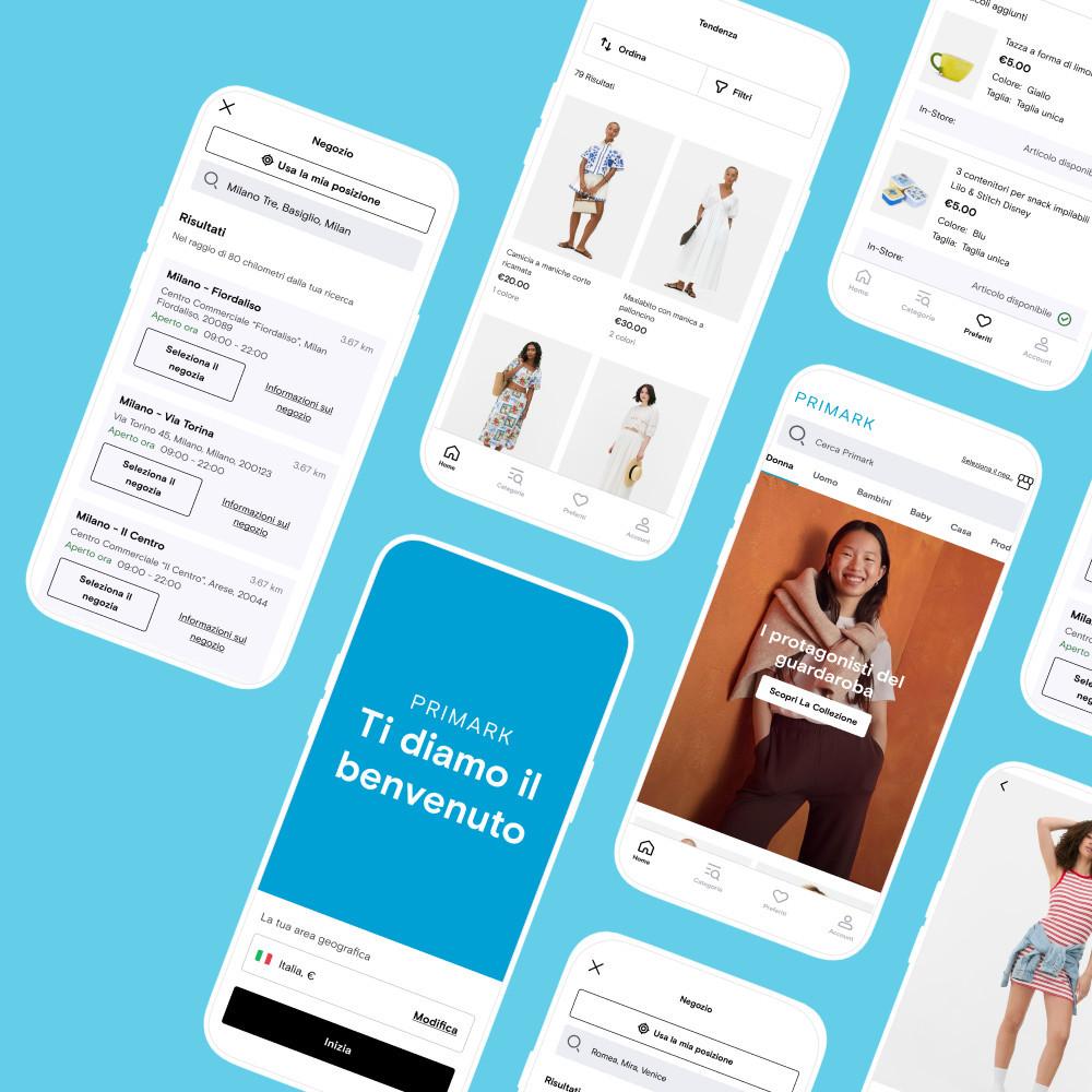 Immagine del lancio della nuova app su mobile