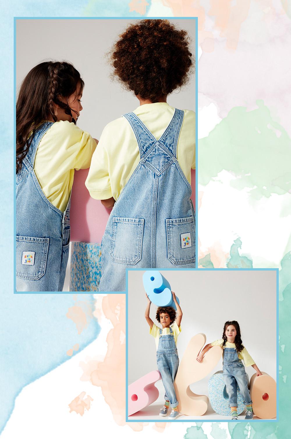 Denim best sale dungarees primark