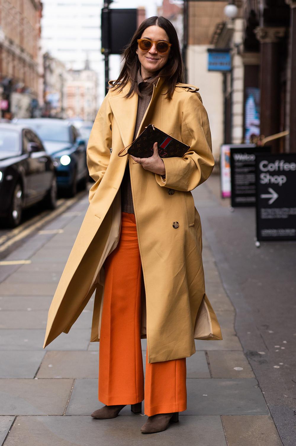 Primark burnt orange coat best sale