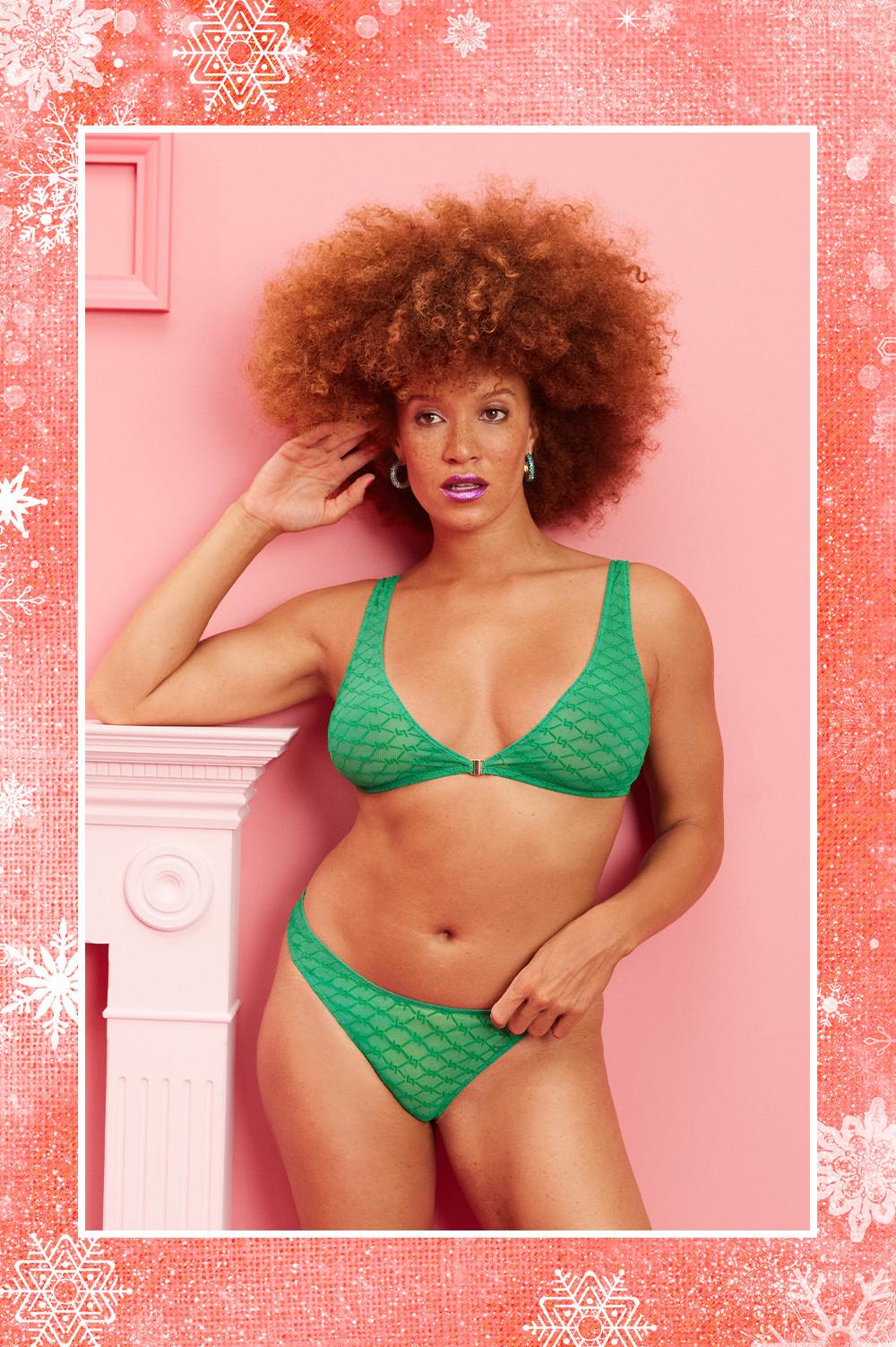 Candy Cane Lingerie Set, Primark, When it comes to playful …