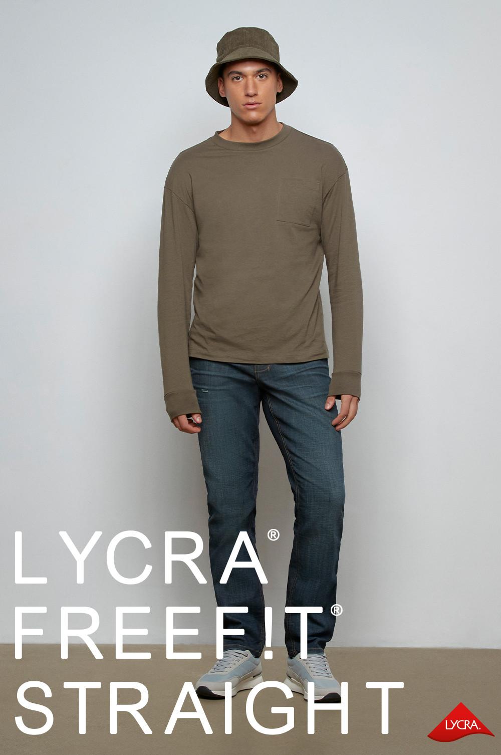 Coupe droite Lycra Freefit