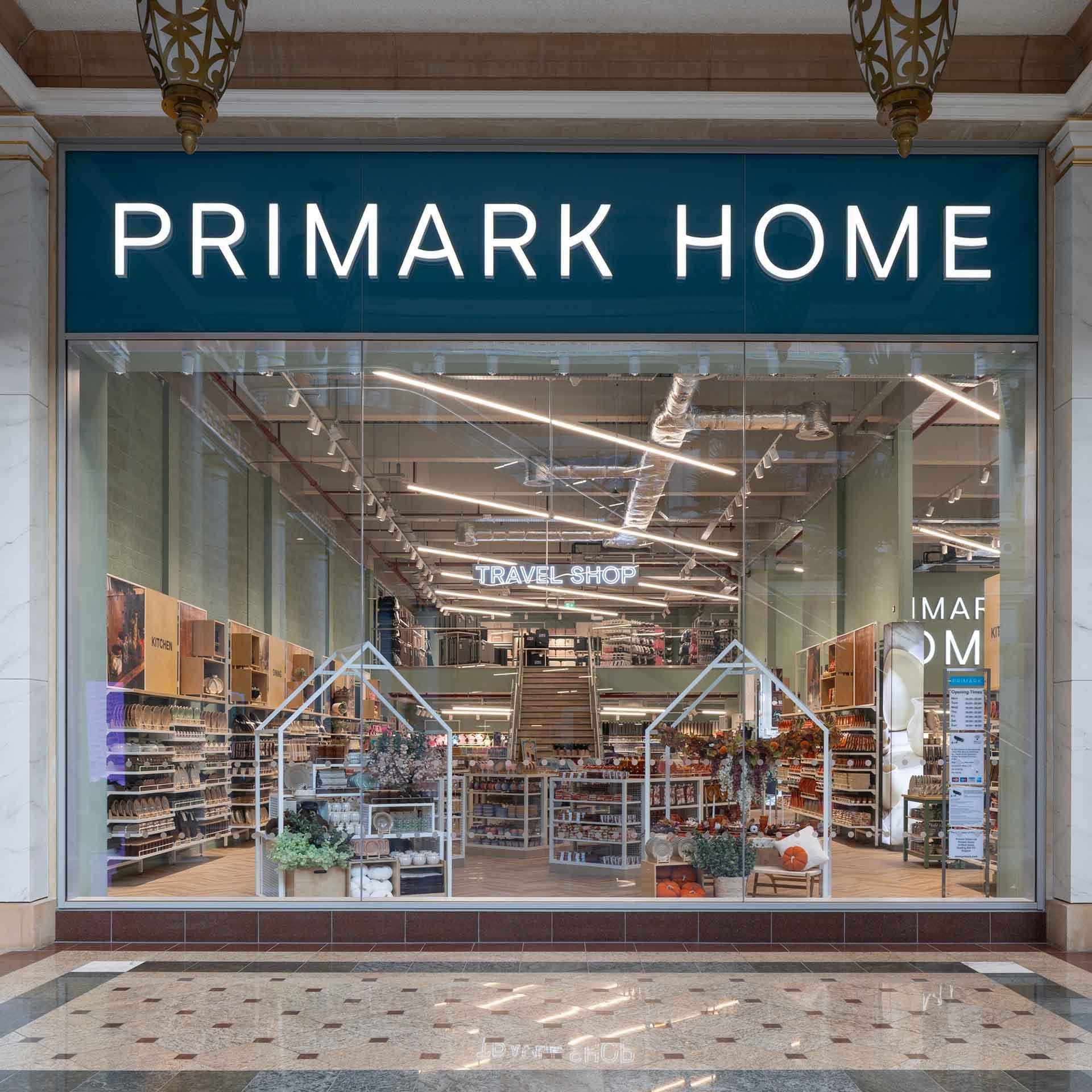 Primark opens first standalone Home store in Great Britain