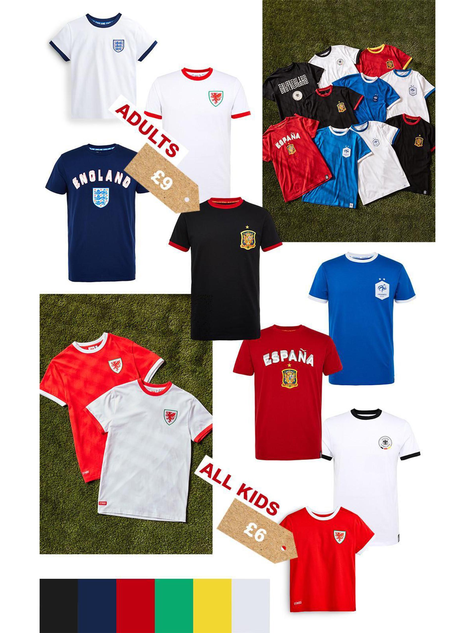 Football Euros T-Shirts | Primark