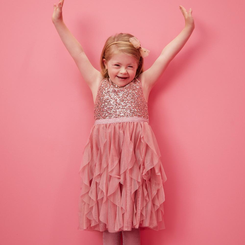 Childrens sparkly deals dresses uk