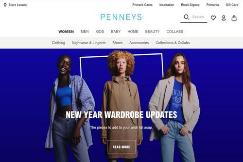 New Year, Fresh New Site - Penneys launches new website in Ireland