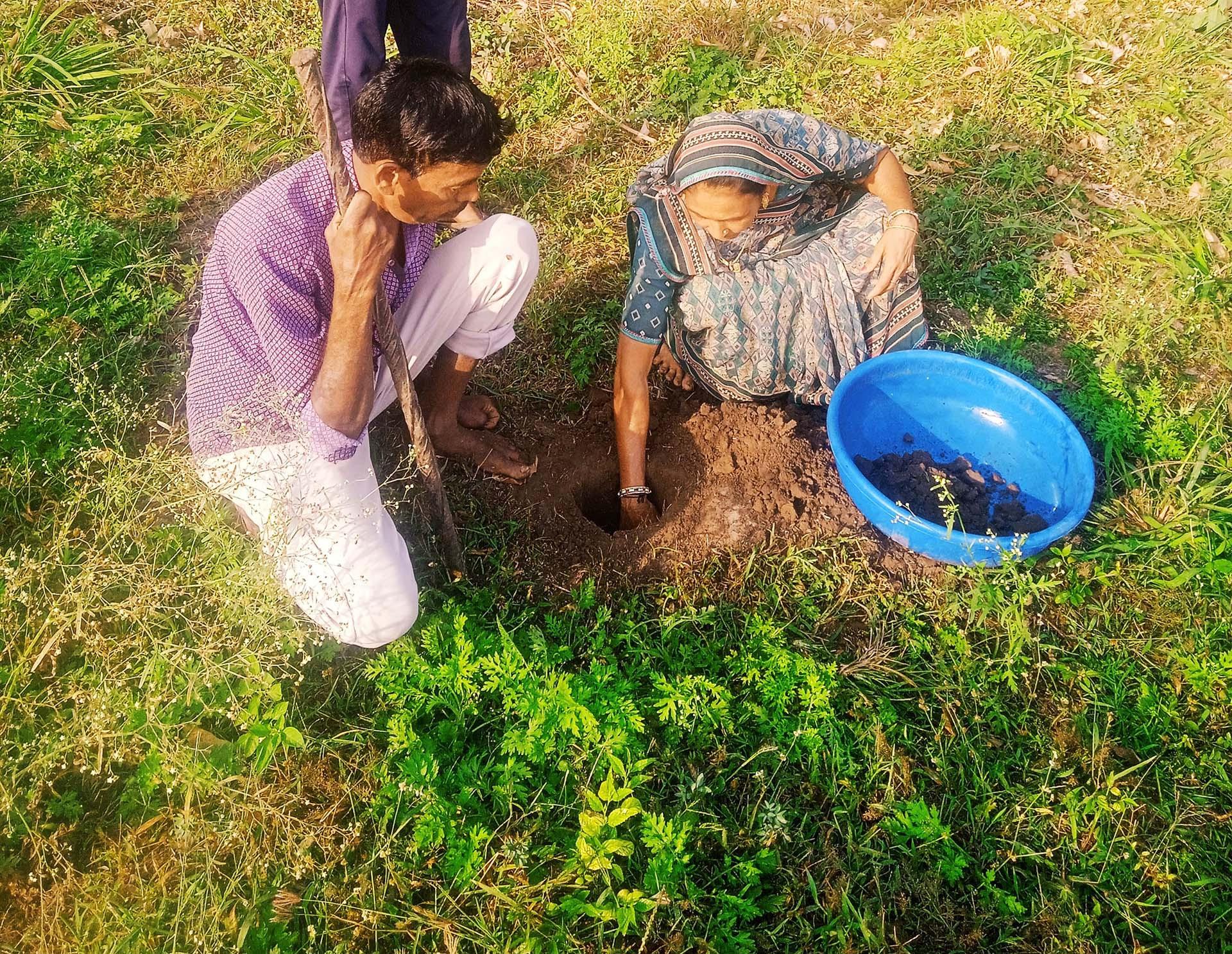 Pitfall Trap Installation
