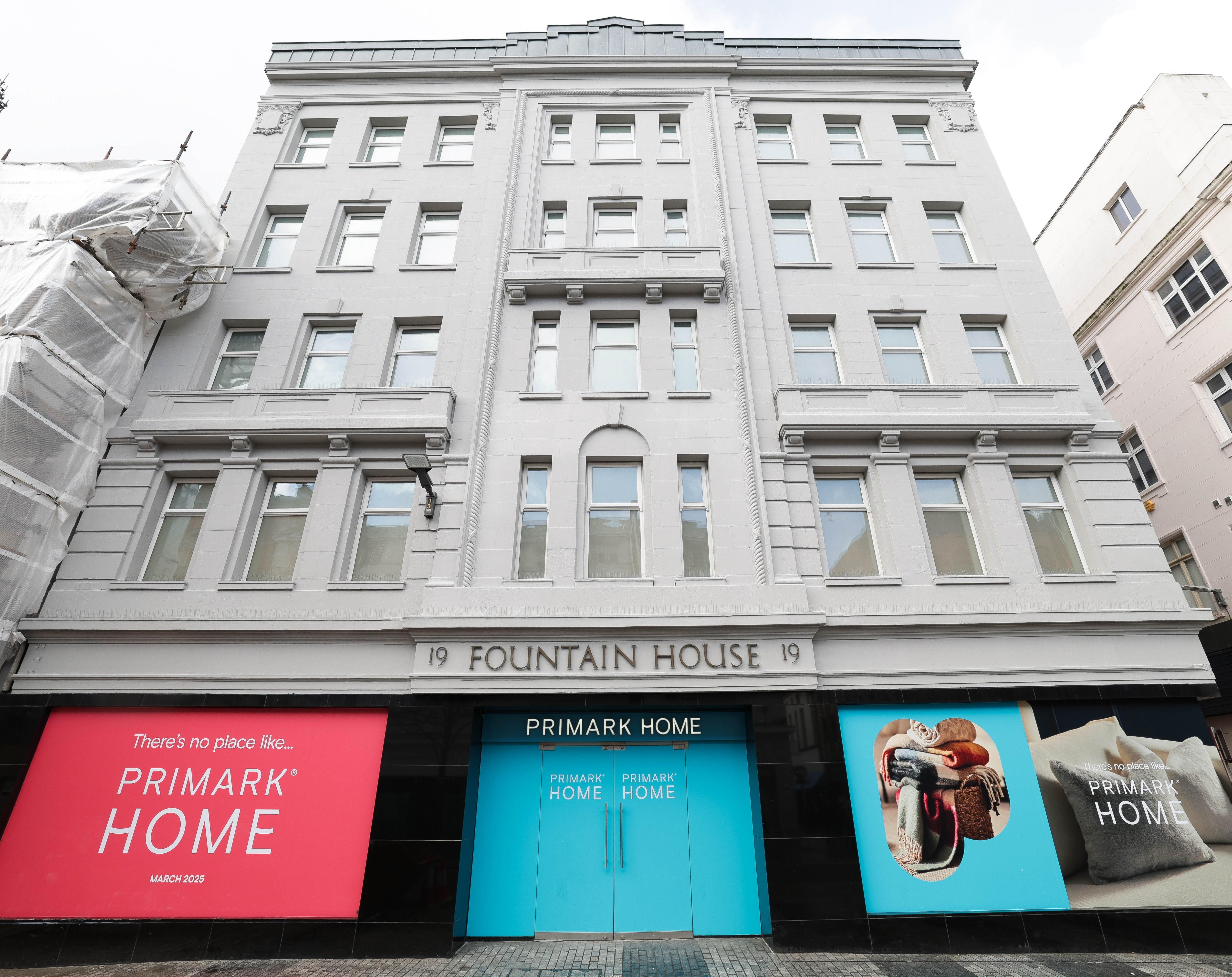 Opening date revealed for new Primark Home store in Belfast