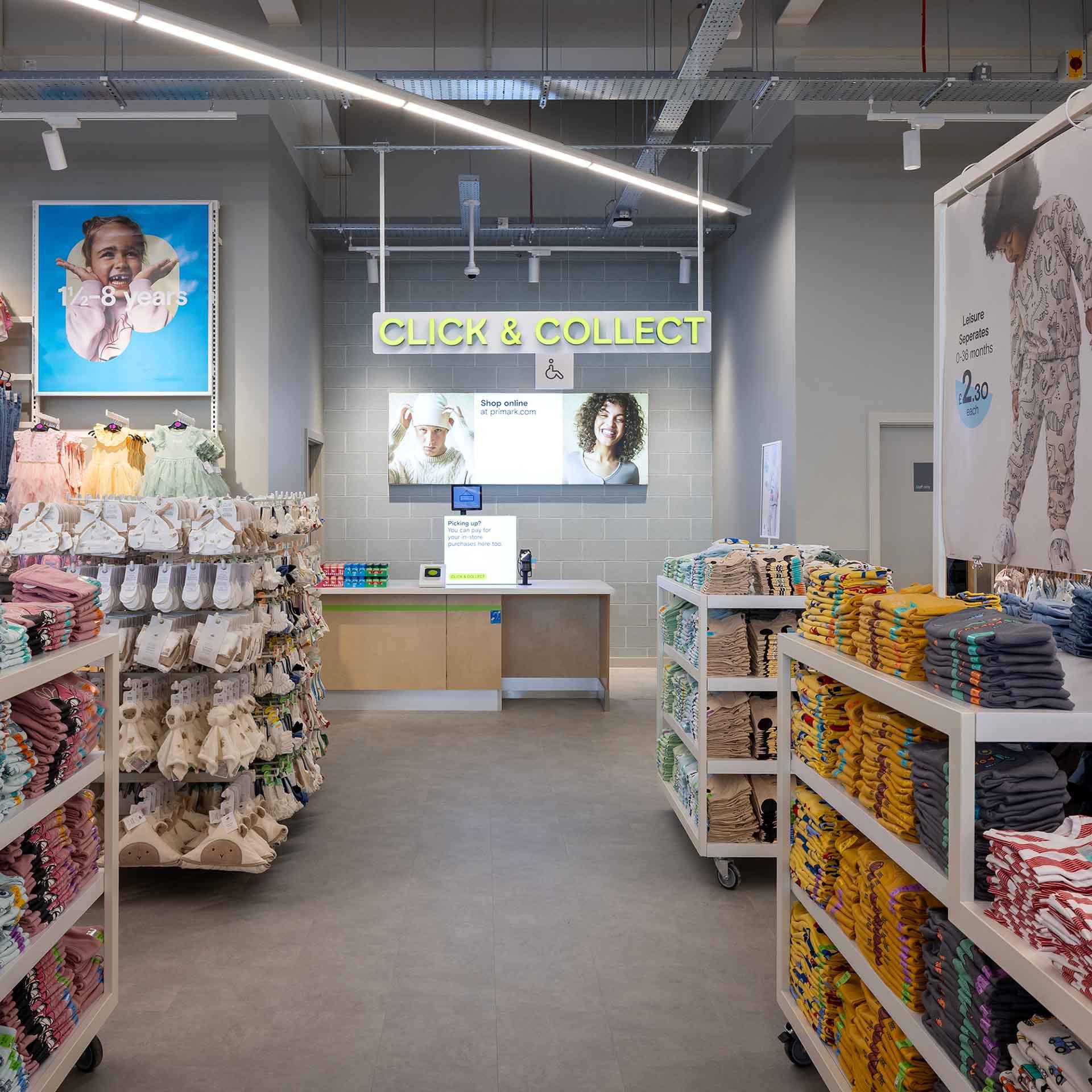 Primark adds 24 stores to popular Click & Collect service