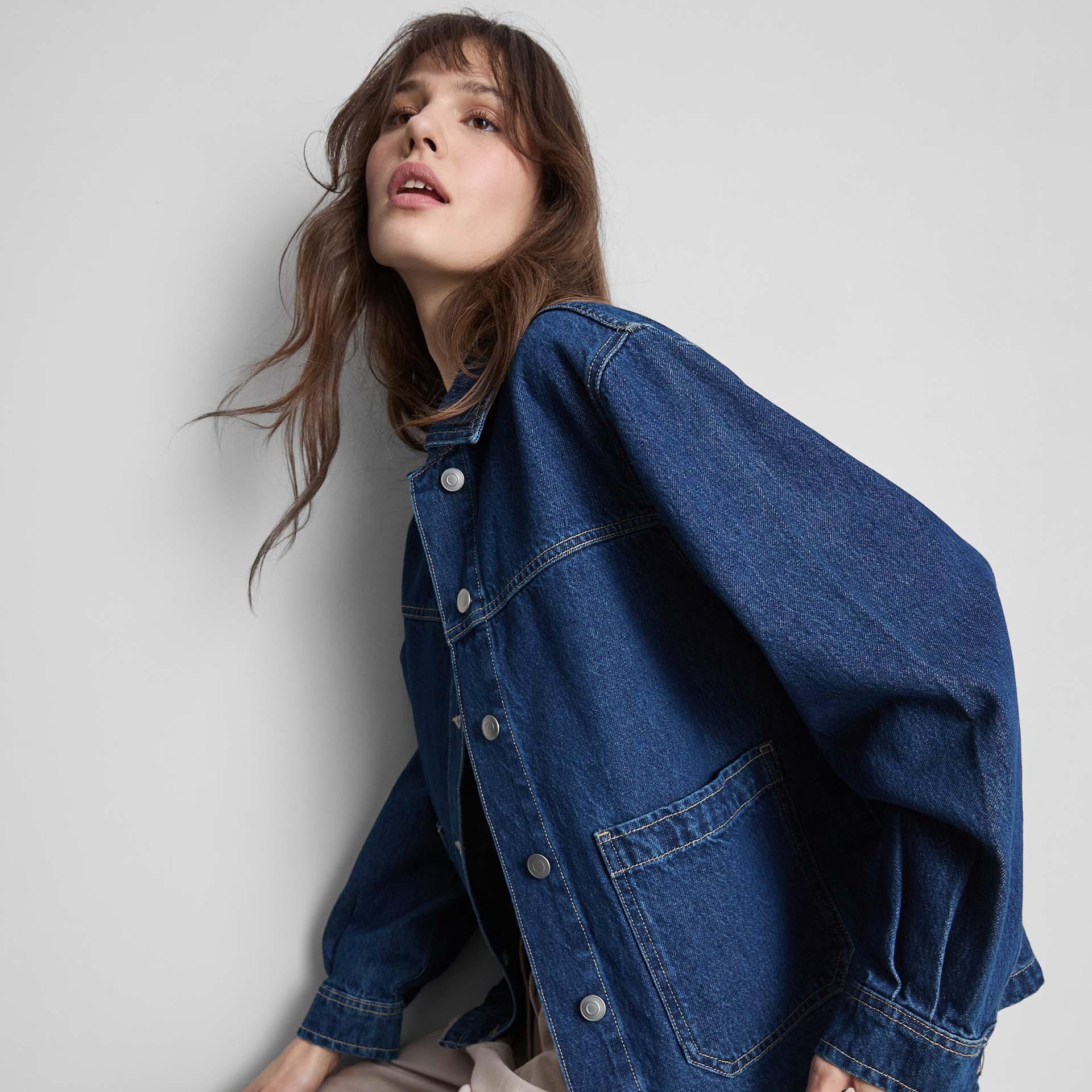 The Denim boyfriend jacket - womenswear - Price £24/€26