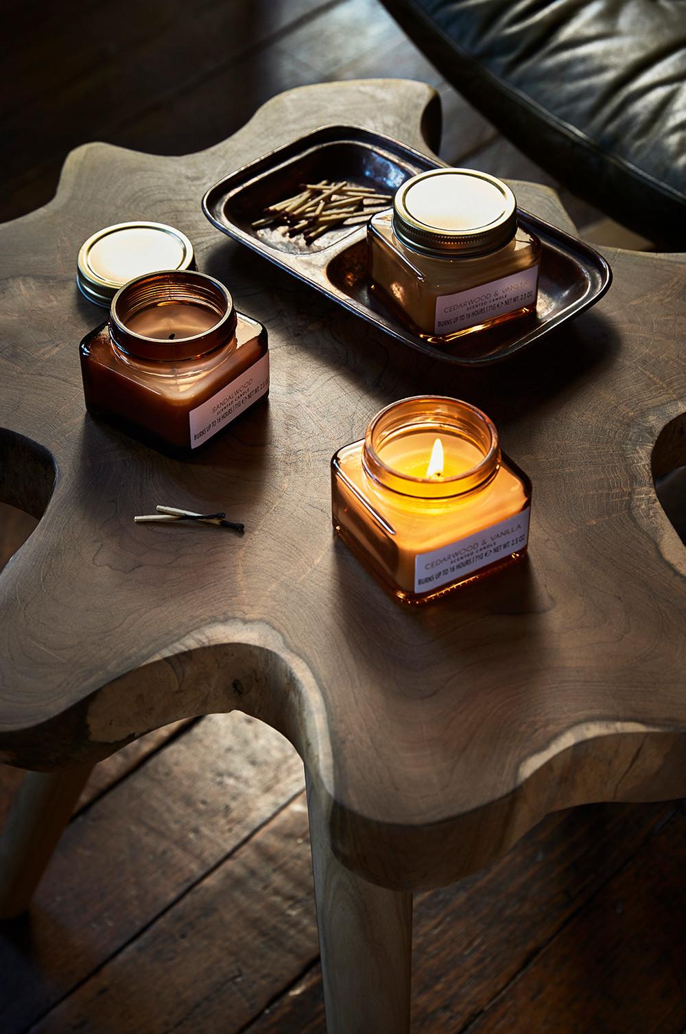 Interiors image with jar candles