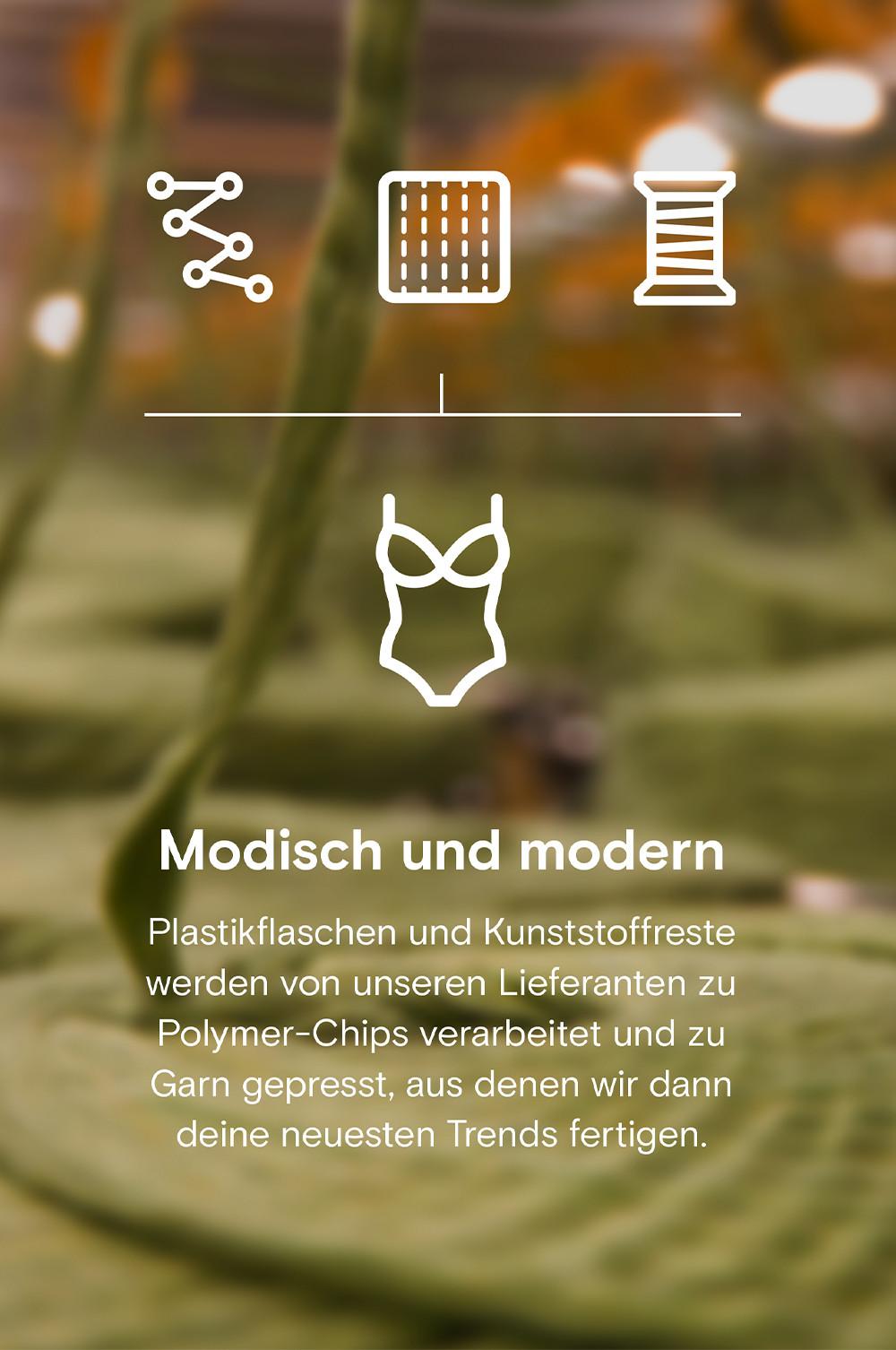 Folge dem Faden: Das steckt in unseren khakifarbenen Badeanzügen