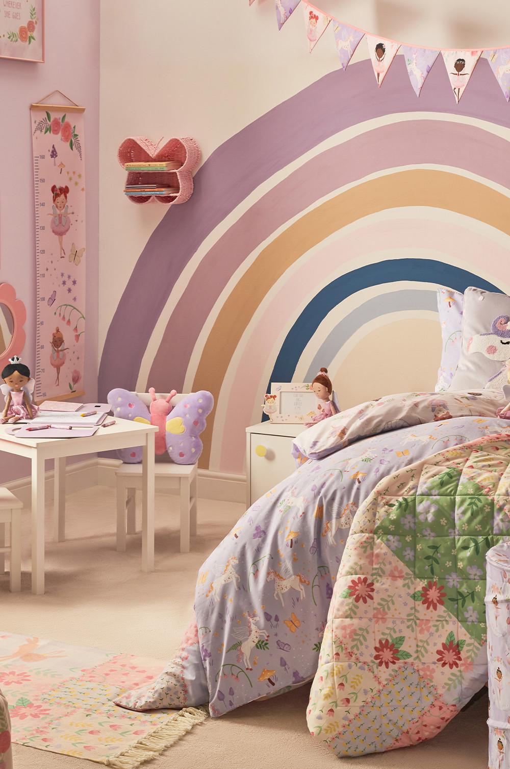 Cameretta Arredamento Biancheria Letto Set Copripiumino bambina