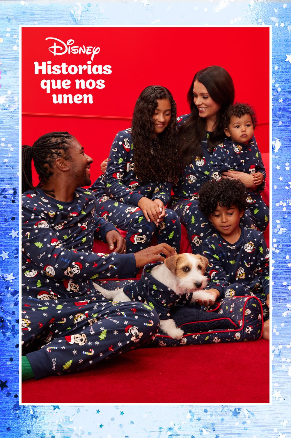 Hazlo pesado acción cuatro veces Pijamas, snuddies y ropa para dormir familiar a juego de diseños navideños  de Disney | Primark España