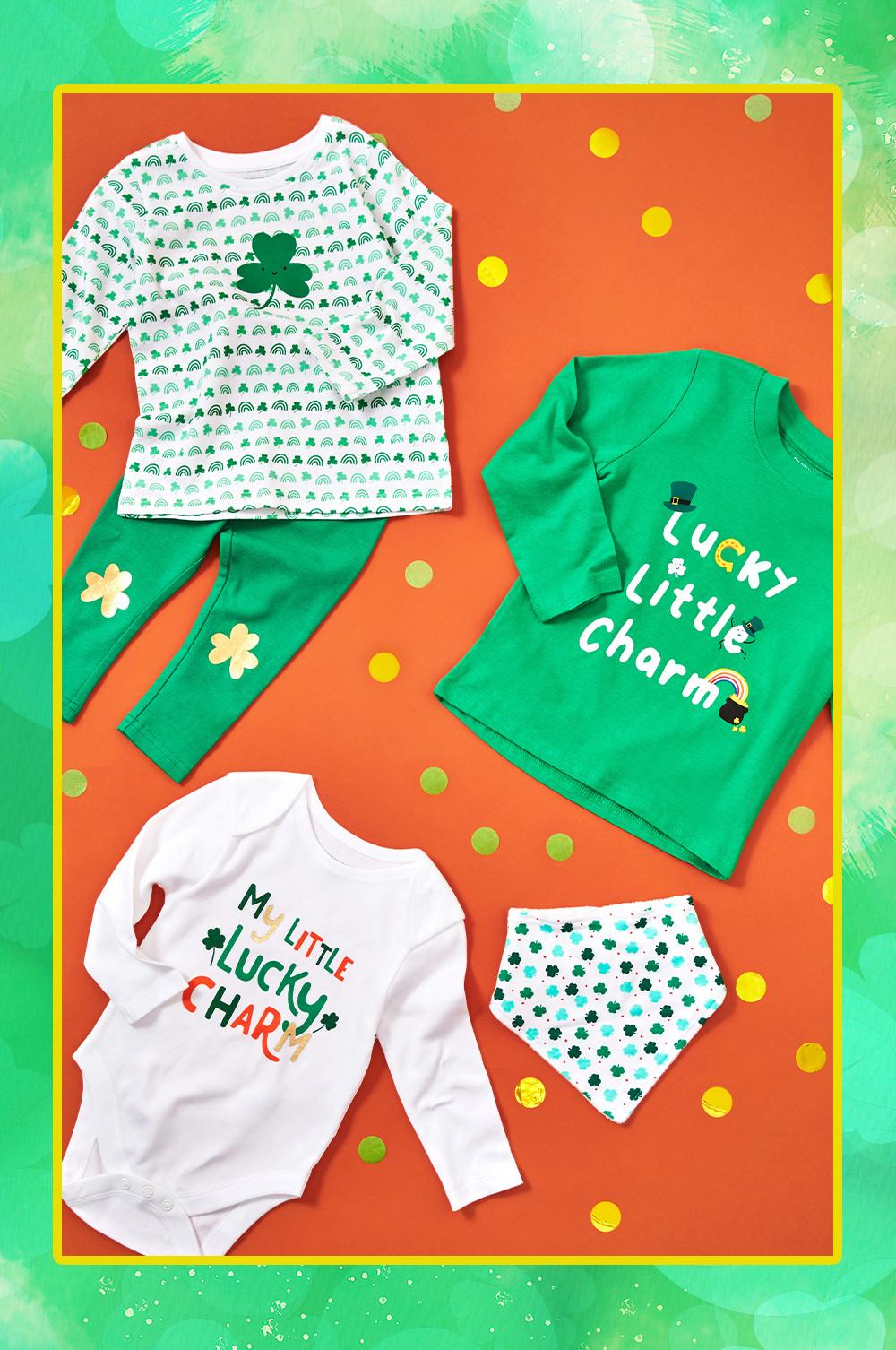 Baby st patricks day hot sale shirt