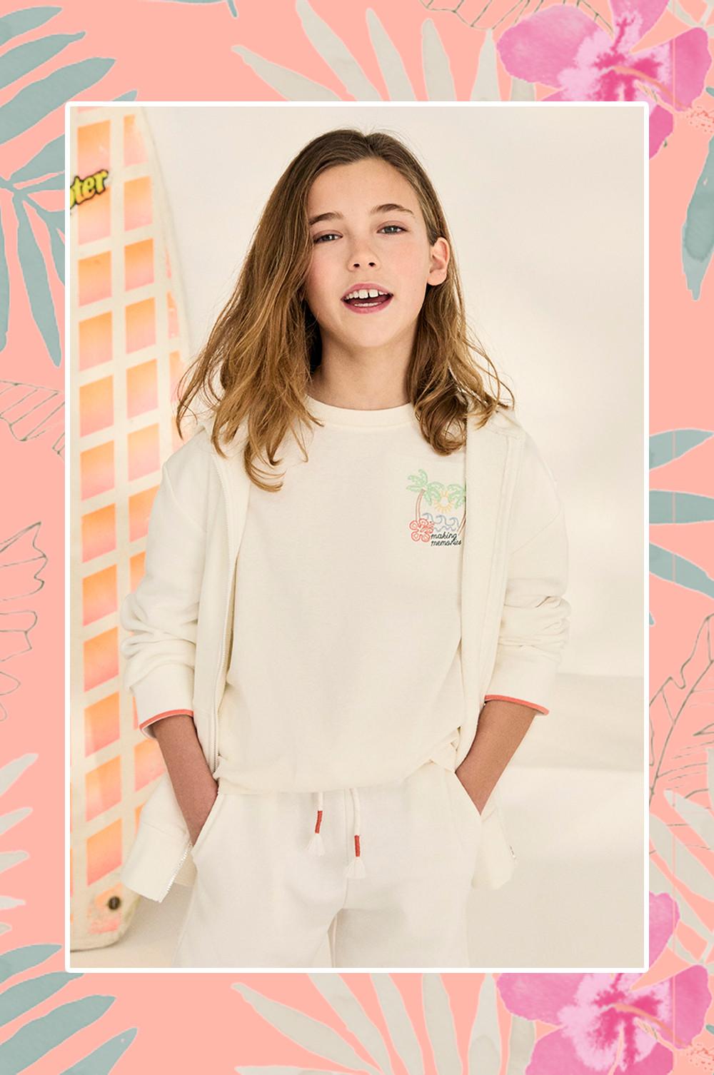 kinderen in een comfortabele jersey-oufit