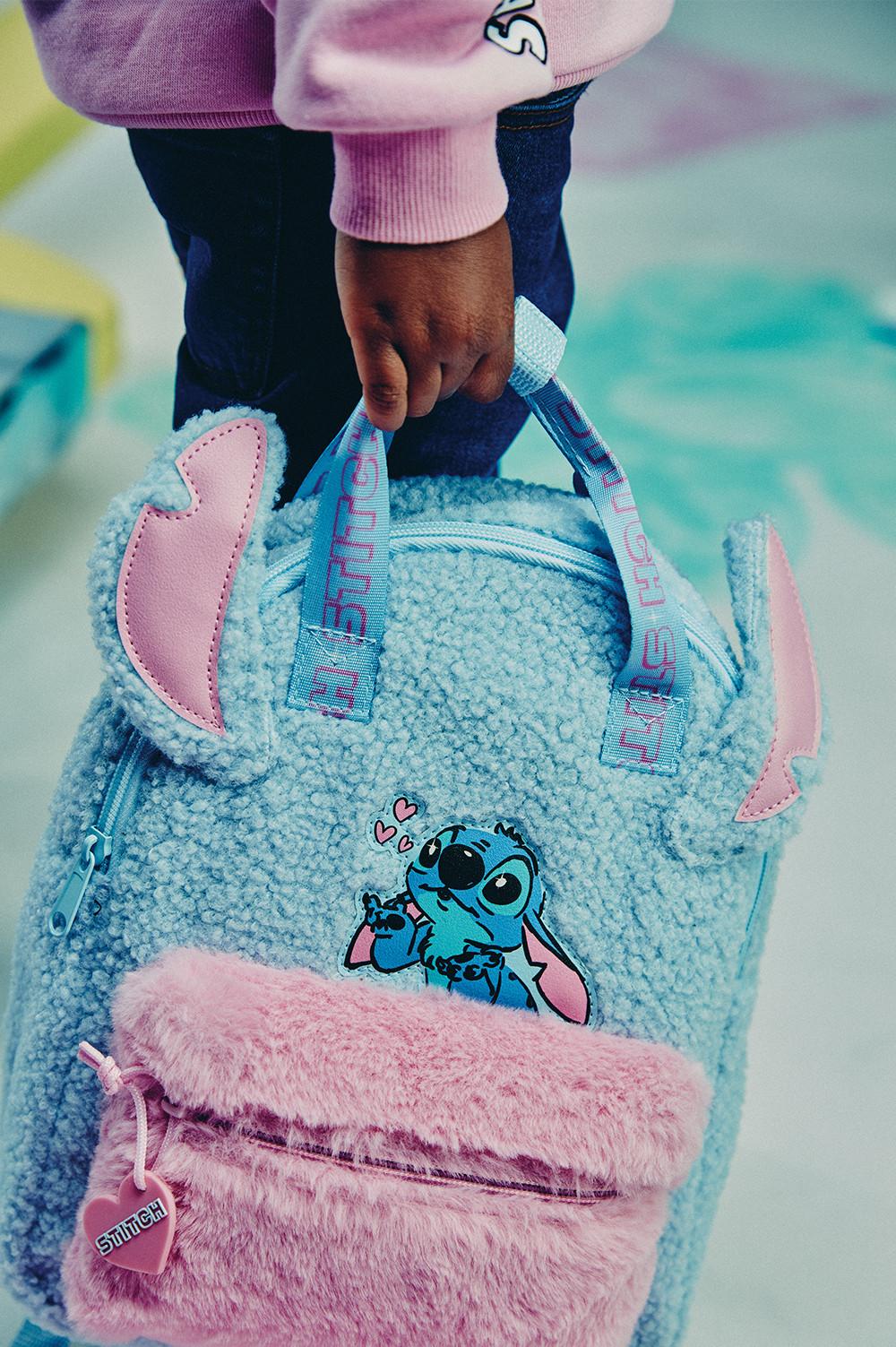 Stitch Fluffy Backpack