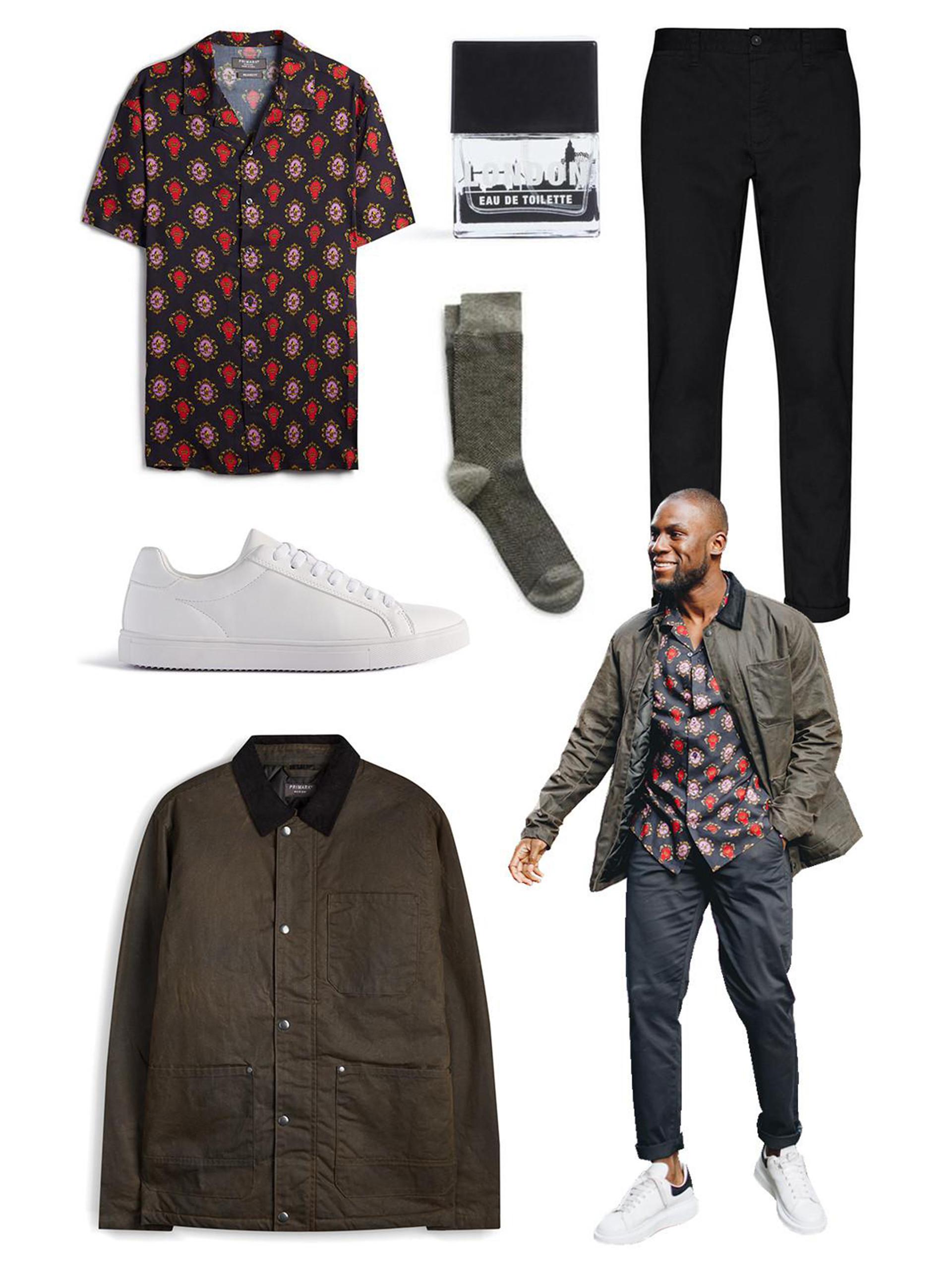 PATTERNED VISCOSE SHIRT
