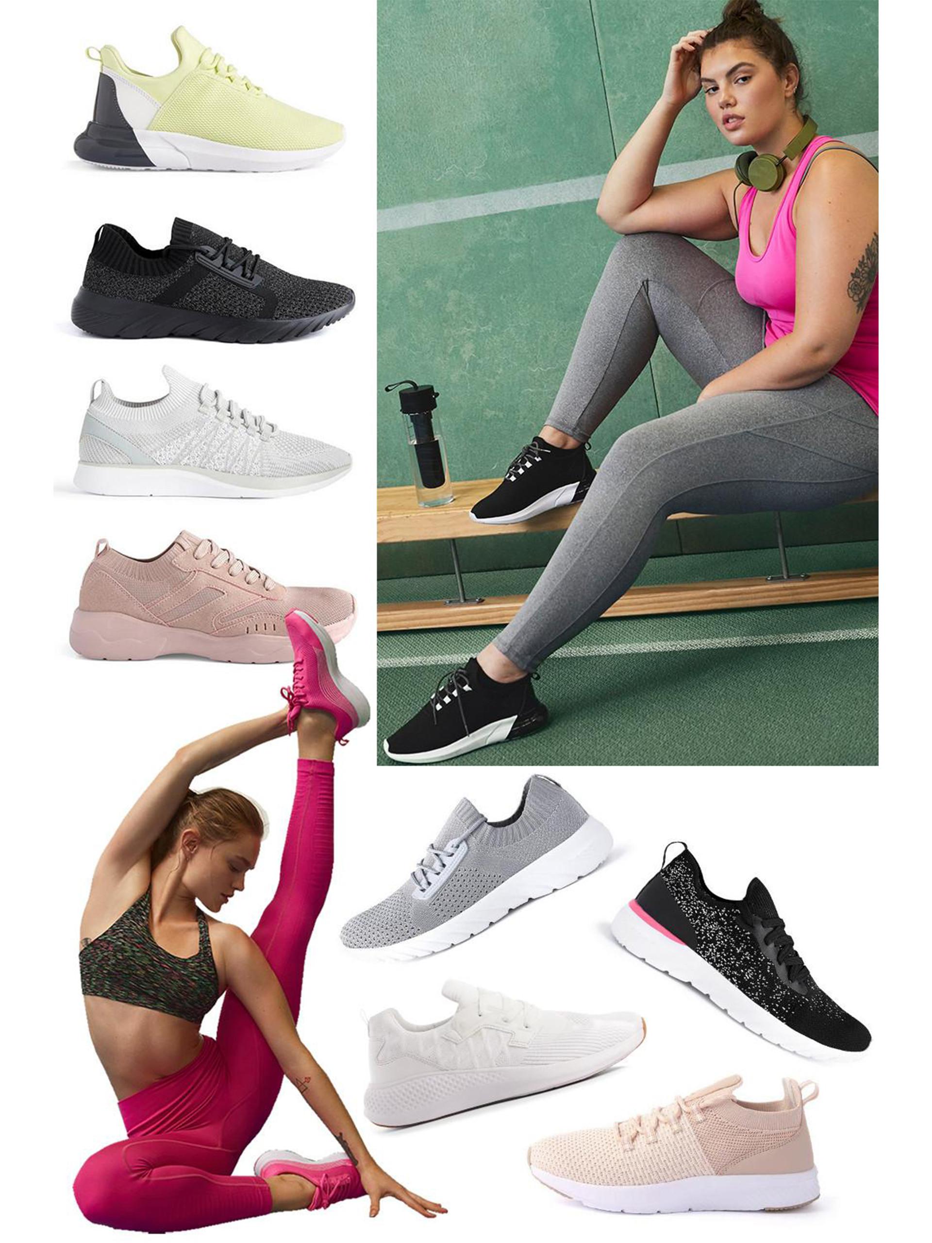 Lightweight Workout and Gym Trainers for Women Primark