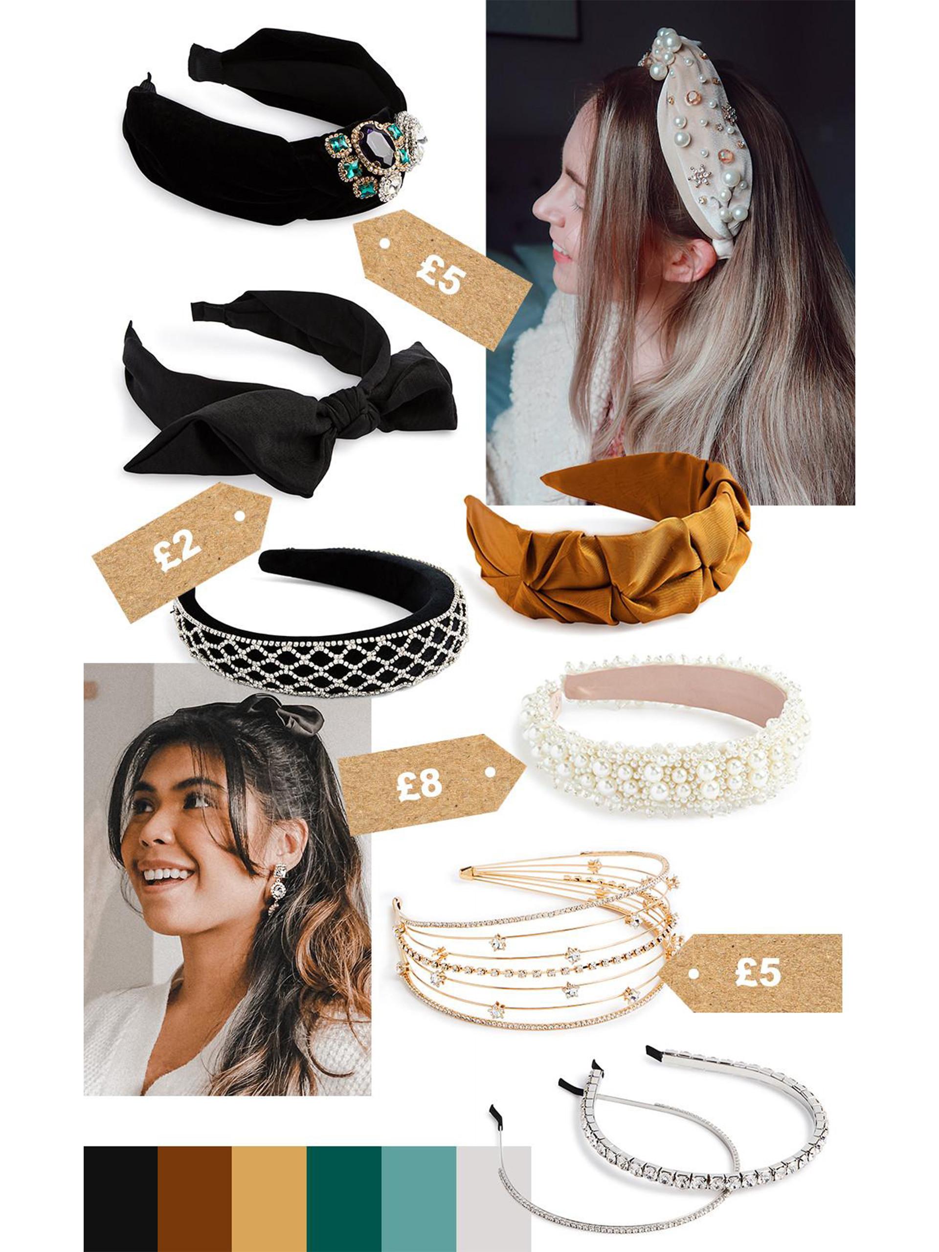 Headband collage