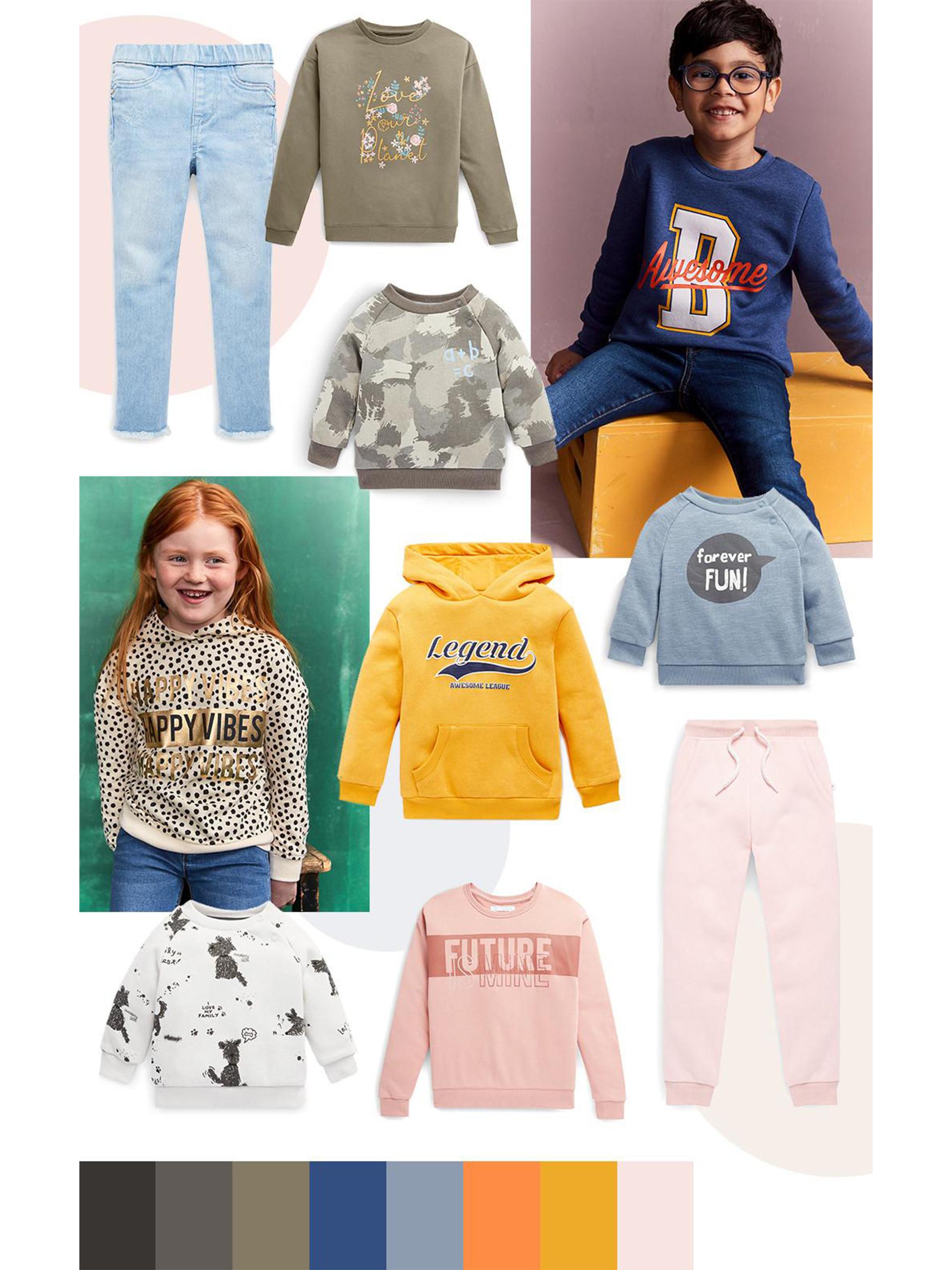 Kids Crew Neck Jumpers And Hoodies Primark