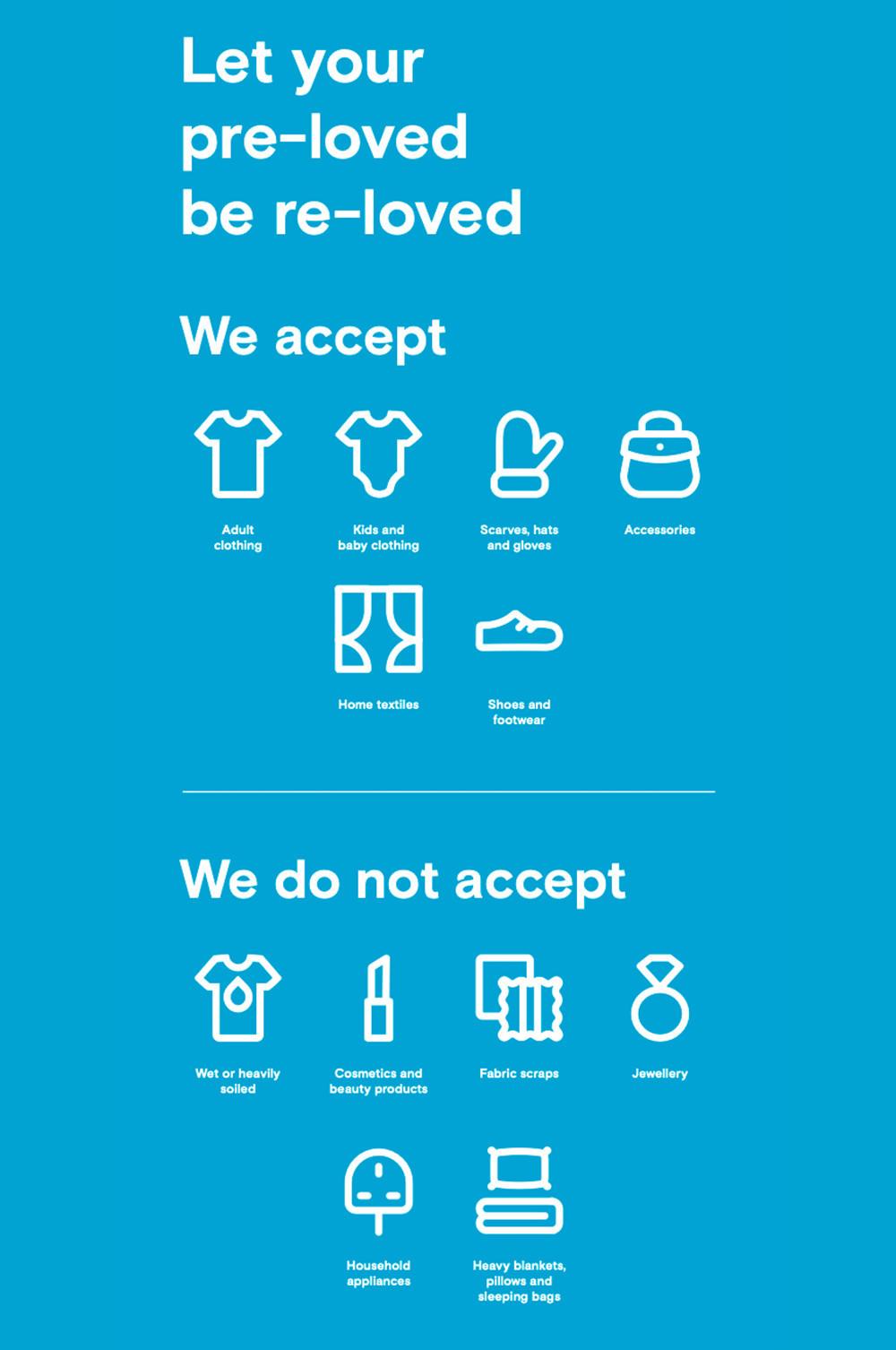 Let your pre-loved by re-loved