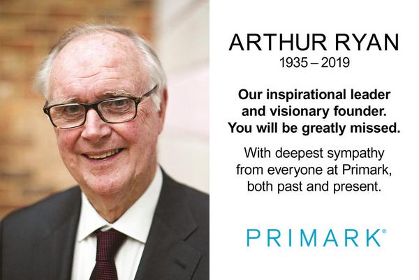 Arthur Ryan Primark