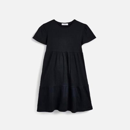 Black t-shirt dress