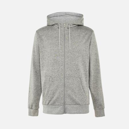 Womens grey zip-up hoodie