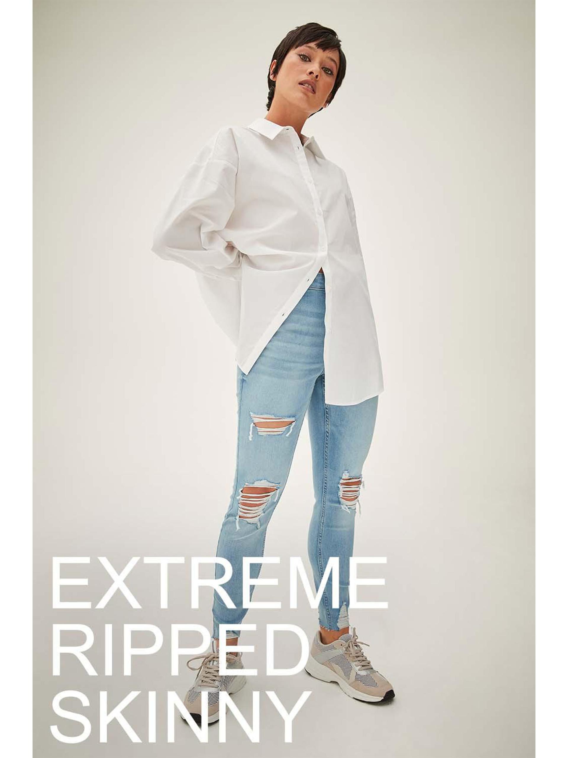 Primark ripped best sale mom jeans