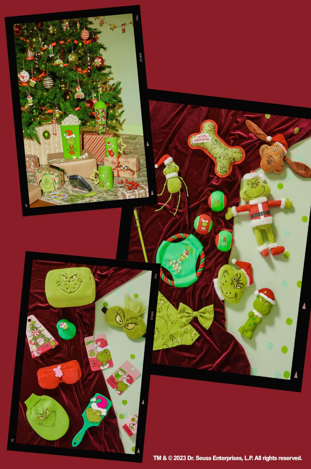 Accesorios de disfraz de monstruo verde, gorro de Papá Noel y guantes  peludos para niños y adultos, suministros de fiesta (rojo, verde, sombrero)  : : Juguetes y juegos