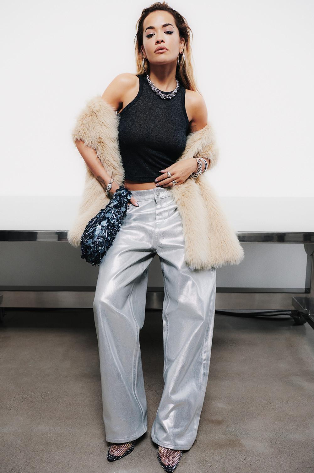 The 18 best metallic trousers to shop this party season