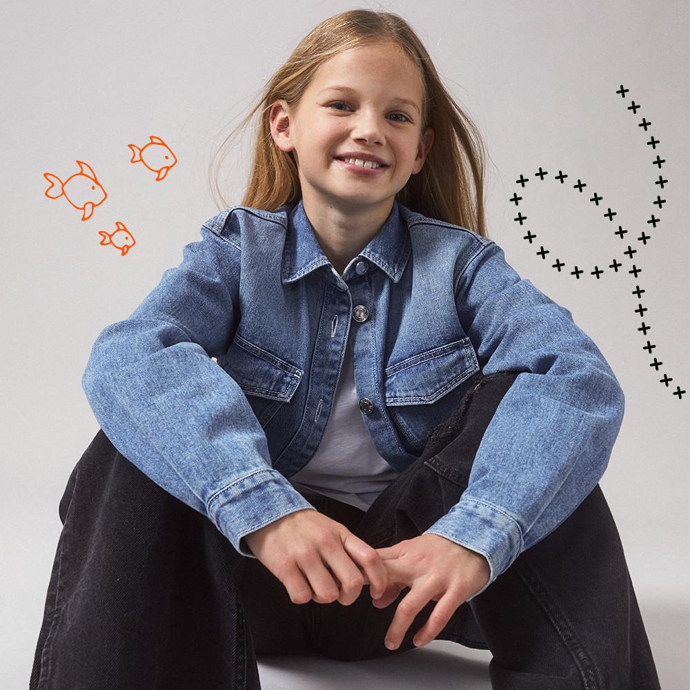 Circulaire denim voor kinderen