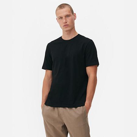 Men khaki t-shirt