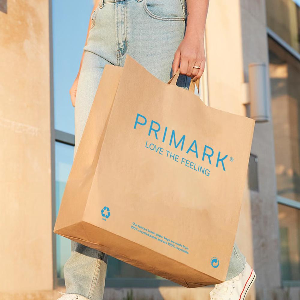 Primark sustainable paper bag