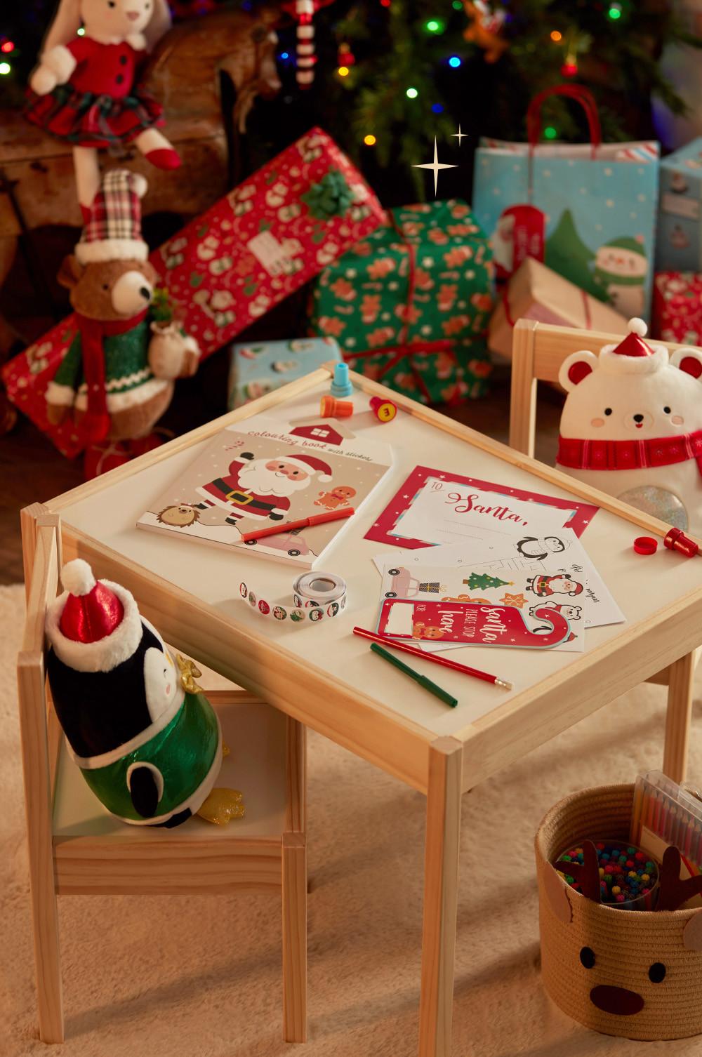 Set Forniture di cancelleria per la scuola, regalo di Natale per