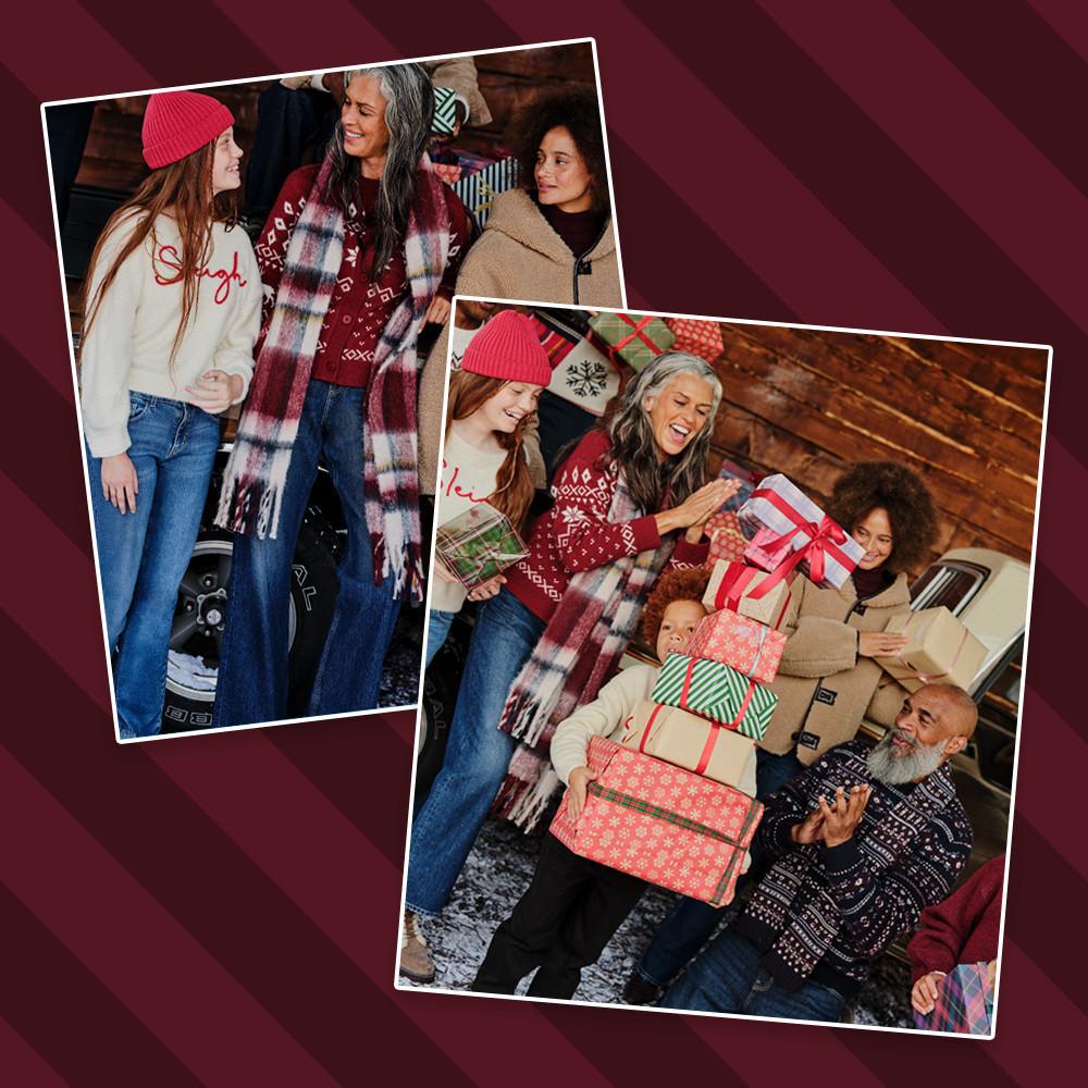 Family Christmas jumpers