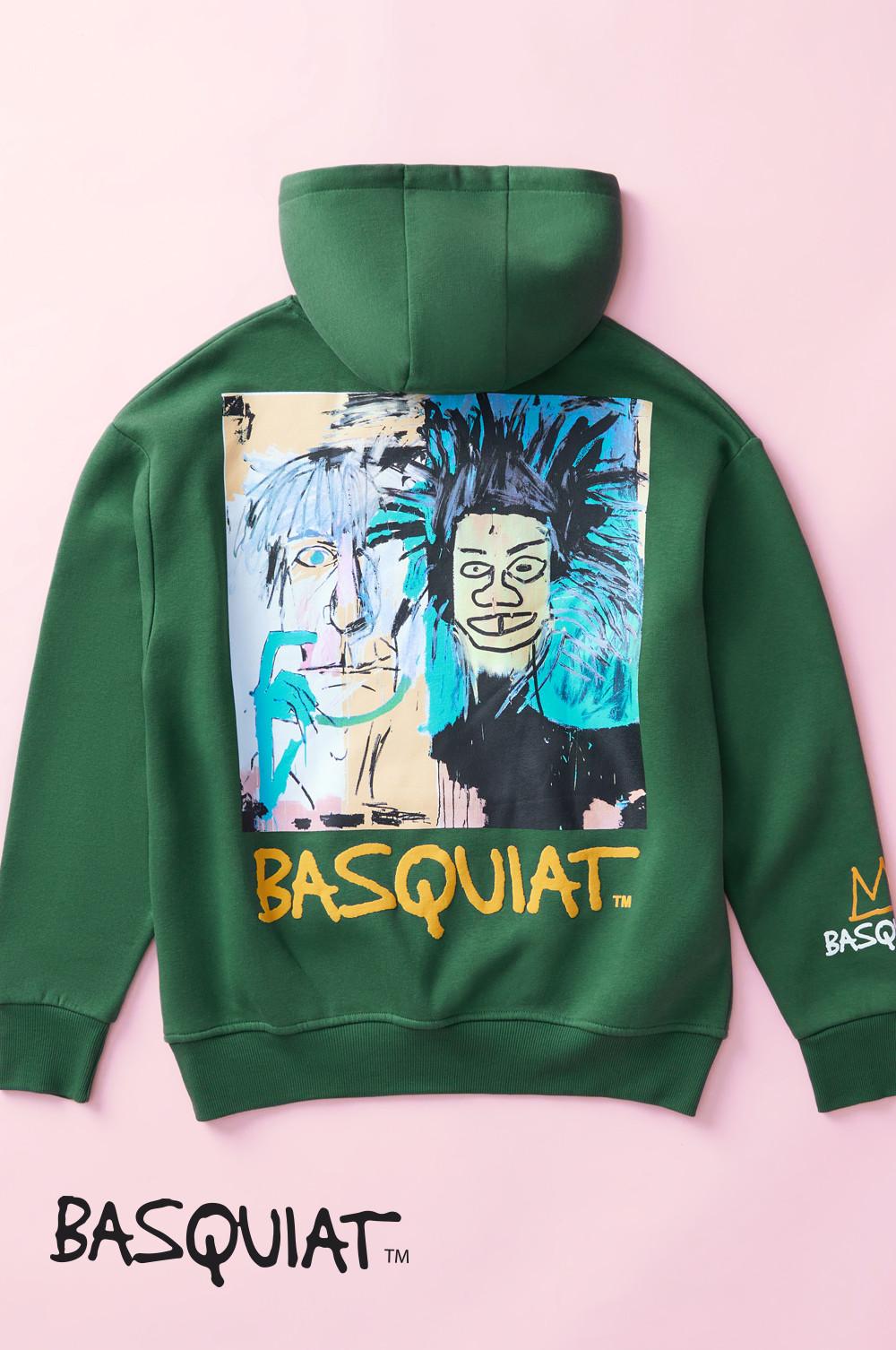 Green hoodie