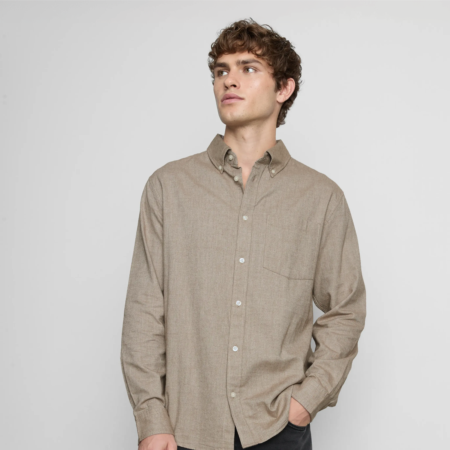 Leaf Print Shirt